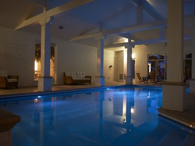 pool evening